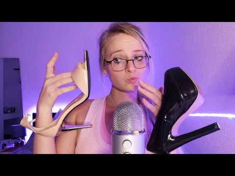 ASMR | My Shoe Collection (Girly Edition - Heels and Boots)