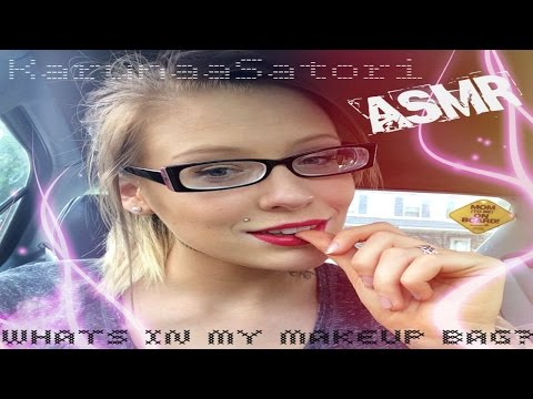 ASMR What's In My MakeUp Bag? (Whispered)