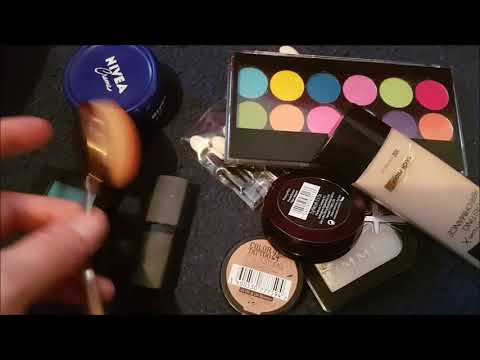 ASMR - Make Up ! Tingly Tapping on cosmetics ! *make up makes me happy!*