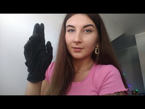 ASMR| **FAST & AGGRESSIVE GLOVES SOUNDS WITH TONGUE CLICKING**
