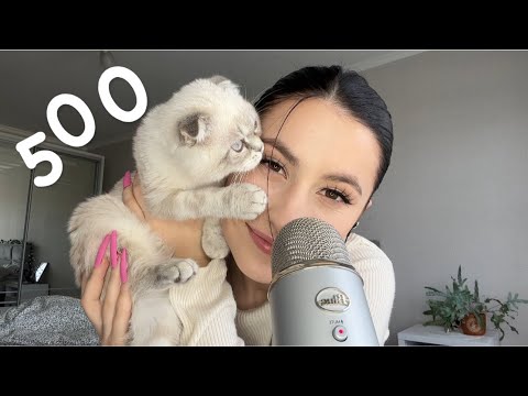 Asmr 500 triggers in 1 minute 💗 NO TALKING FAST ASMR BUT NOT AGGRESIVE