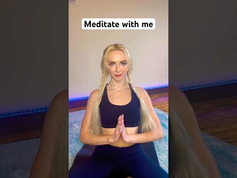 1 minute meditation with me 🧘‍♀️#shorts #meditation