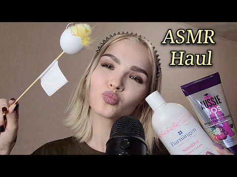 ASMR Haul To Relax To (Show&Tell, Lots of Tapping)