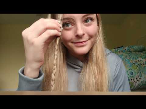 ASMR | Combing my hair