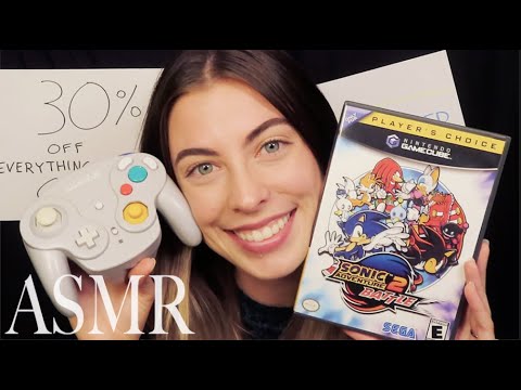ASMR | It's 2011 and You Are Buying Your First Gamecube From Poor, Poor Blockbuster (Soft-Spoken)