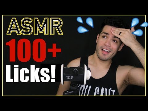 ASMR - 100+ Licks (Male Whisper for Sleep & Relaxation)