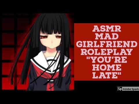 ASMR Mad Girlfriend Roleplay ❤ "You're Home Late...Again" ❤ (Audio Only)