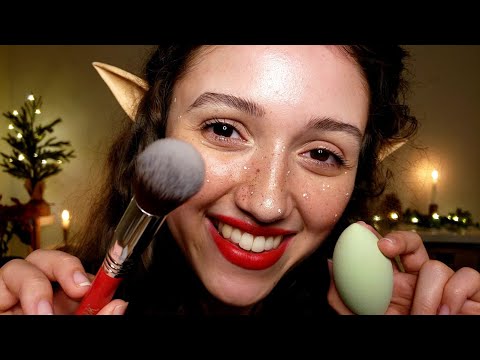 ASMR Elf Tests Makeup on You (Personal Attention, Layered Sounds)