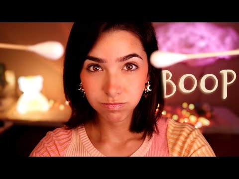 ASMR Playing With Your Face (+ Mouth Sounds)