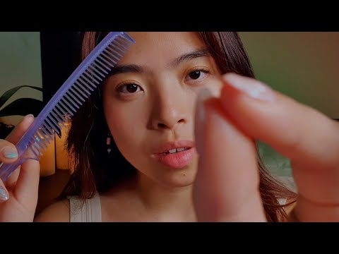ASMR Invisible Personal Attention For Sleep 💟 Scratching, Plucking, Face Touching/Tracing (Layered)