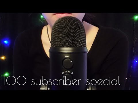 ASMR - 100 Triggers In 10 Minutes (100 Subscriber Special) [No Talking]