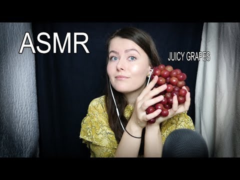 ASMR Eating Grapes (Soft Eating Sounds, Breathing) NO TALKING! | CHLOË JEANNE ASMR