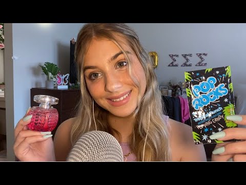 ASMR Triggers for Tingles and Sleep | Pop Rocks, Textured Scratching, Tapping, Whispering