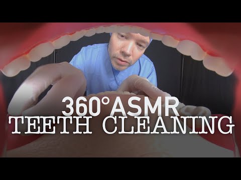 EYES STILL IN YOUR MOUTH!? 👀 A 360° Dentist Teeth Cleaning Roleplay (ASMR, RP)