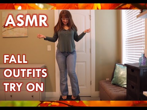 ASMR - Fall outfits try on