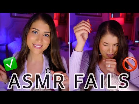 ASMR BLOOPERS {2023} Our 10th Round of ASMR FAILS