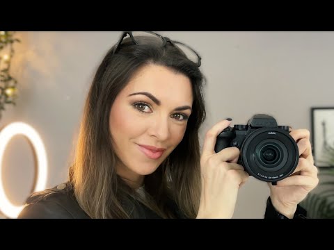 [ASMR] Cosy Photography Session (Shutter Clicks, Gentle Adjusting & Instructions)