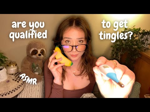 are you qualified to get tingles?? ASMR (random, personal attention)