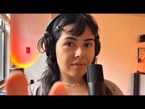 ASMR | Testing New Mic at 100% Sensitivity (mouth sounds, hand movements & affirmations)