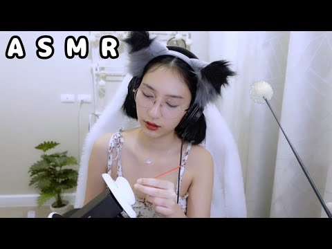 [ ASMR ] EAR CLEANING WITH FLUFFY | NO TALKING