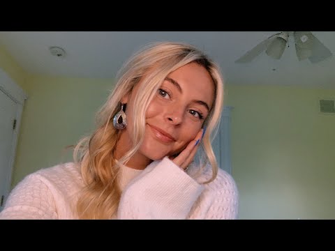 ASMR | Tapping and Whispering with Tongue Clicking