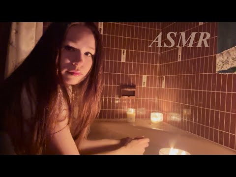 ASMR | Soothing Bath and Face Wash (Soft Spoken)