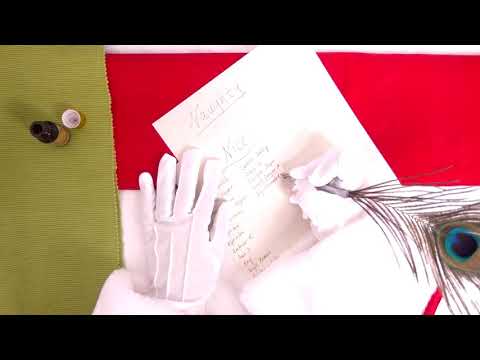 Santa Writes a Naughty & Nice List with Quill Pen & Ink ASMR