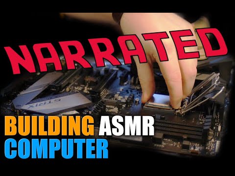 ASMR: Building my new Editing PC [NARRATED] soft spoken, male voice with danish accent