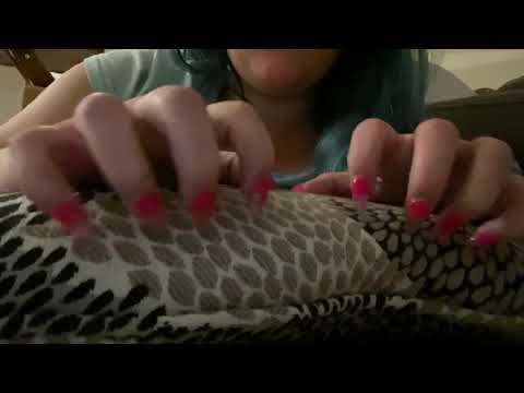 [ASMR] Scratching a pillow from my couch. (No talking)