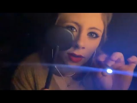 The MOST Relaxing And Tingly Up Close ASMR Eye Exam Ever!-Otoscope, Multiple Lights, Touching