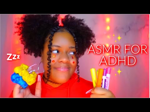 ASMR For People With ADHD✨FAST & AGGRESSIVE CHAOTIC FOCUS GAMES & TRIGGERS ❤️(SO GOOD!!)✨