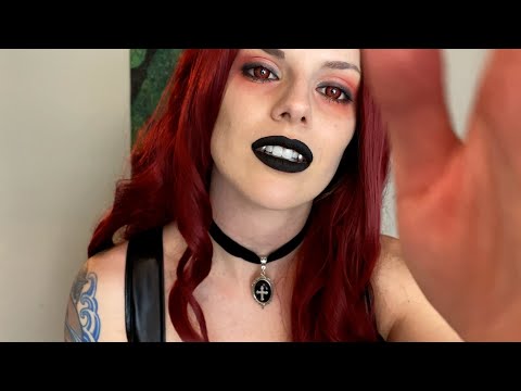 ASMR Vampire Helps You Relax | Personal Attention | Soft Spoken | Audio & Visual Triggers