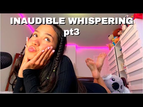 ASMR| SIA'S INAUDIBLE WHISPERING WITH HAND MOVEMENTS PT3 (SUPER TINGLY)