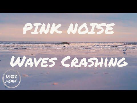 Ambient Ocean Wave Sounds | Pink Noise | One Hour