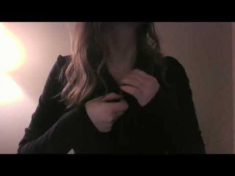 Jacket zipper tingles, SHHH!, and playing with hair ASMR