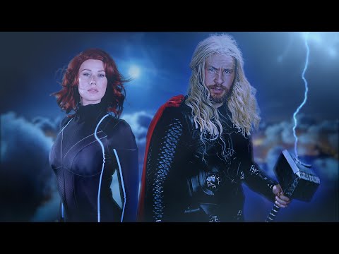 ASMR •  THE AVENGERS with THOR and BLACK WIDOW • ASMR ROLE PLAY ( collab starring FredsVoiceASMR )