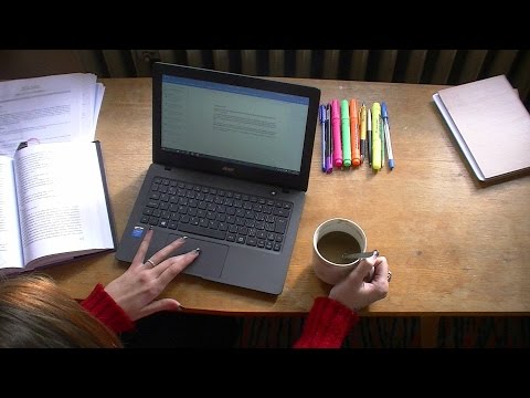 Keyboard Sounds ~ASMR ~ Typing on a laptop, Top-down perspective, Hands,  Perfect for study sessions