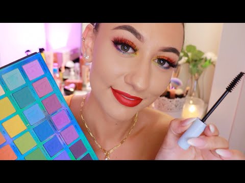 ASMR Doing Your Makeup For Pride Month Roleplay 🏳️‍🌈 🥰 (Layered Sounds & Personal Attention)