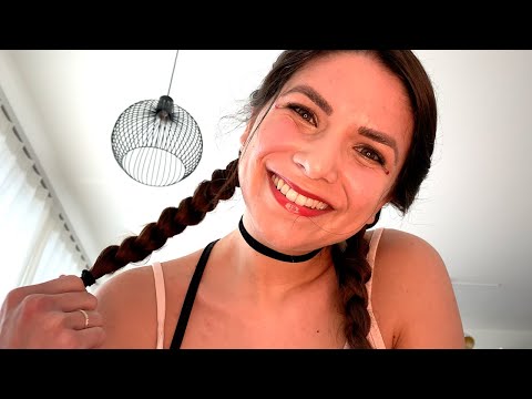 My 1st ASMR in German - BFF Does Your Make-Up in Bed (RP, Personal Attention, ASMRDeutsch)