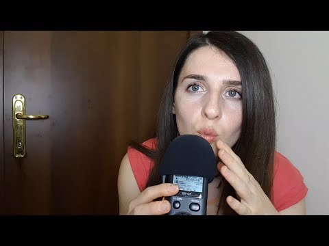 ASMR Kissing Sounds - Hand movements - Mouth Sounds and Tongue Clicking