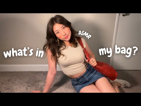 what's in my bag video :) ASMR