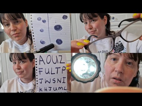 Relaxing ASMR Eye Exam 👓 Optician Appointment