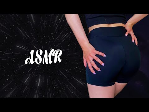ASMR Space Leggings Scratching | Skin Scratching, Fabric Sounds & Tapping