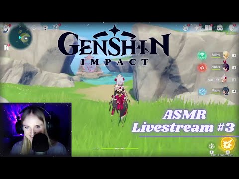 ASMR | Genshin Impact Livestream #3 | Abenteuerstufe 17 💜💜