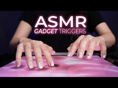 ASMR Slime on iPad | Relaxing Gadget Triggers for Sleep (No Talking)