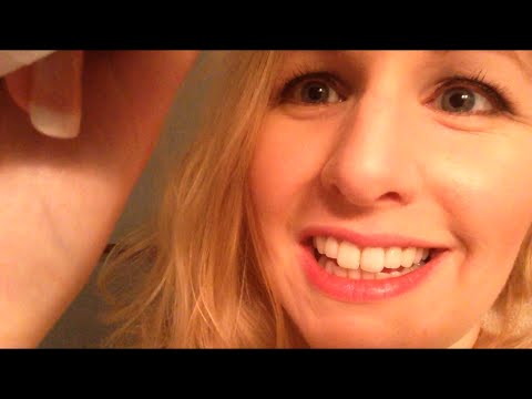 ASMR Haircut and Color | TURN DOWN HEADPHONES | Whisper, Paper Crinkles and Latex Gloves