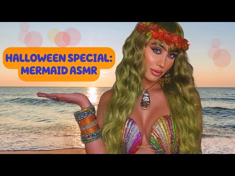 🧜🏼‍♀️🐚🐬🦀Mermaid ASMR●Halloween special●Get-ready-with-me●Relaxing