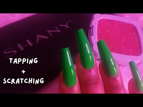ASMR Lo-Fi Tapping and Scratching on Items with Long Nails, Camera Tapping, Touching the Camera, etc