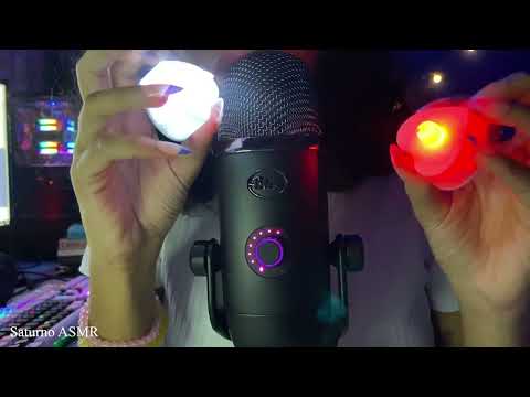 ASMR | Testando gatilhos no microfone novo BLUE YETI X