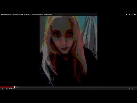 ●ASMR●Sleep in a  Haunted House● Tingles with Kiki (multi-layered ear to ear sounds)